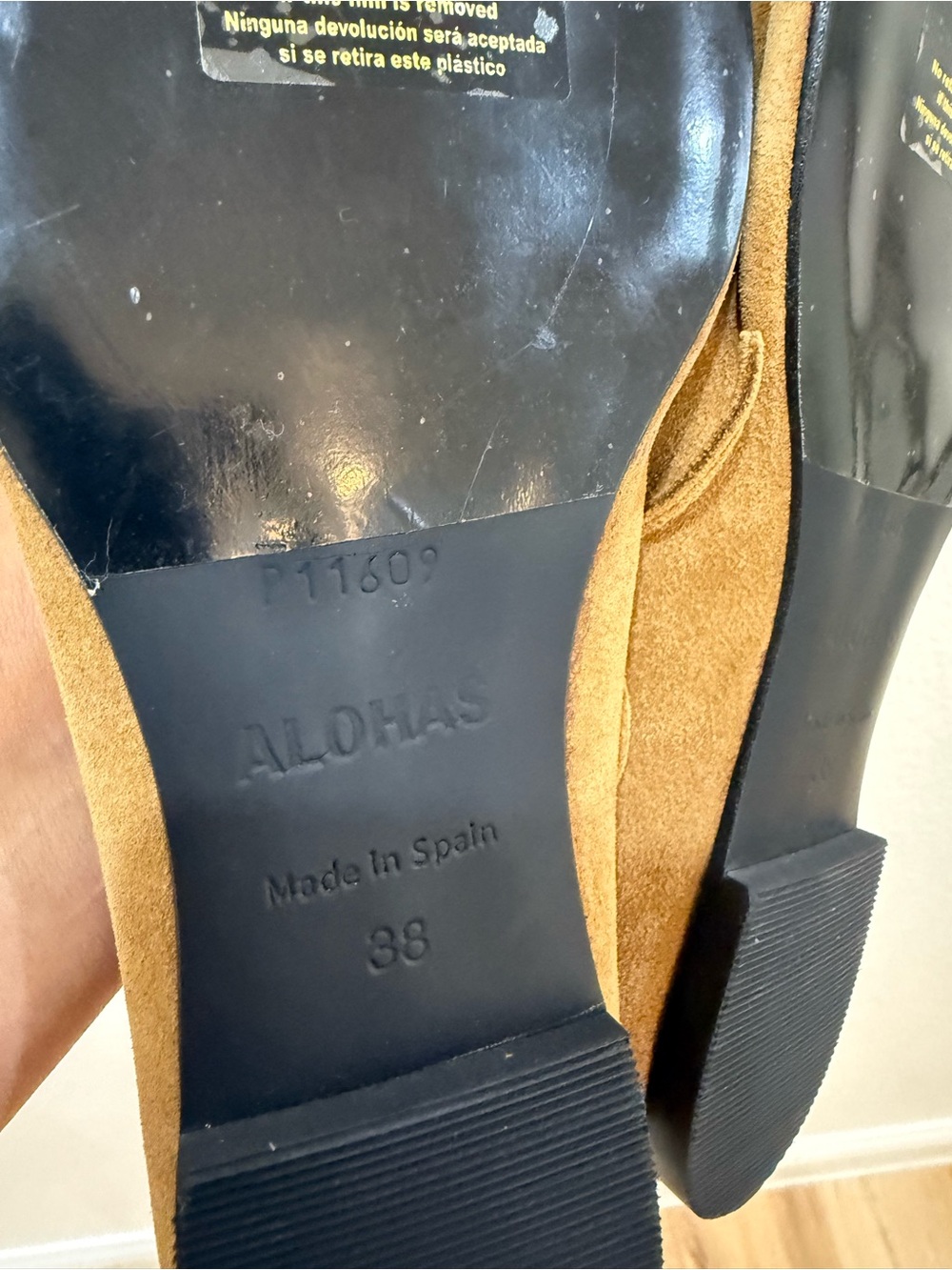 ALOHAS Sway Suede Ballet Flats - Picture 9 of 9